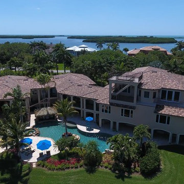 Santa Fe Blend Clay tile roof.