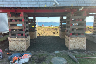Whidbey Island House Lifting