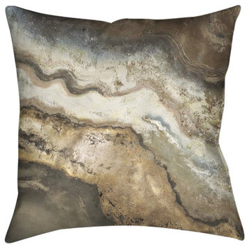 Laural Home Lava Flow Decorative Pillow, 18"x18"