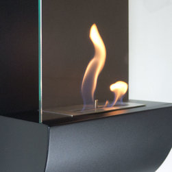 Bluworld - Nu-Flame Wall-Mounted Torcia Ethanol Fireplace - Indoor Fireplaces