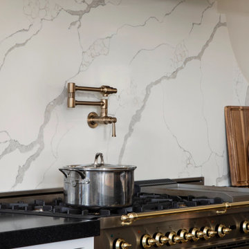 Calacatta Jubilee Quartz Kitchen Tile