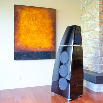 Modern Transitional Living Room