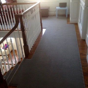 River Edge Custom Hall and Stairs