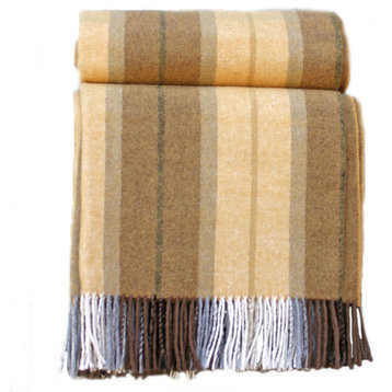 Throw Blanket Wool, Cotton, 51"x71", Leliot2