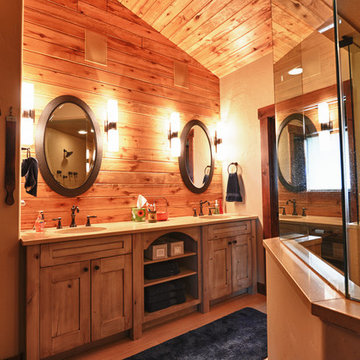 Traditional Cabin Media Installation + Design