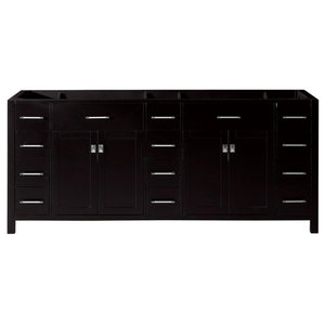 In Stock Caroline Parkway Vanity Transitional Bathroom Vanities And Sink Consoles By Virtu Usa Houzz