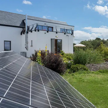 Mountshannon Eco House Photovoltaic solar panels