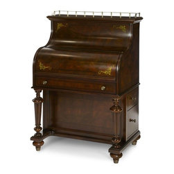 AICO Furniture - Discoveries Writing Desk with Side Drawers - ACF-DSK-ZMBA-505 - Furniture