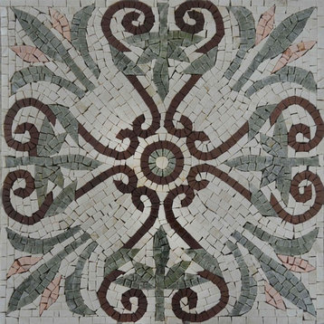 Mosaic Pattern, Jaccinta, 16"x16"