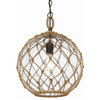 1 Light Medium Pendant in Sturdy style - 18.5 Inches high by 13.75 Inches wide