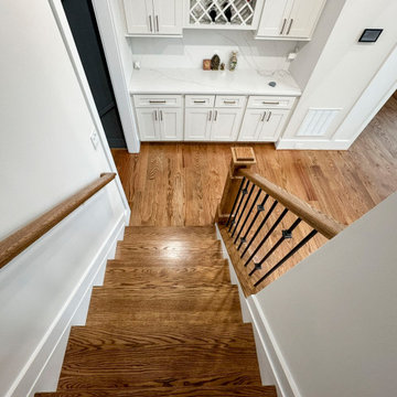 Project #117 | Custom Twist on a Classic L-Shaped Stair