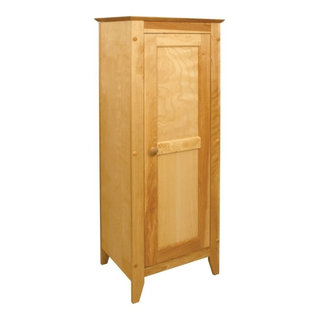 Homeplus Storage Cabinet, Dakota Oak - Transitional - Storage Cabinets - by  Homesquare