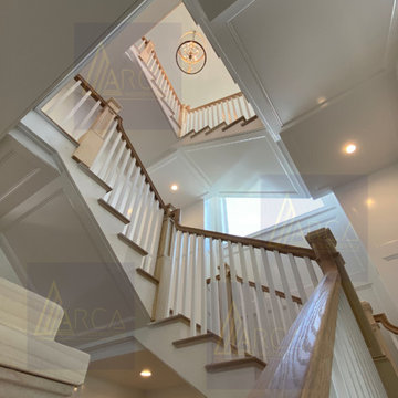 Staircase Indoor Wood Railings