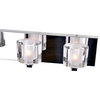 CWI Lighting Tina 4 Light Contemporary Metal Wall Sconce in Chrome