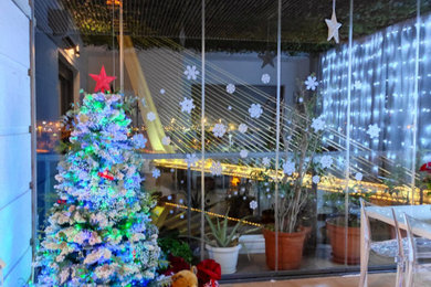 DECORACIÓN NAVIDAD TERRAZA CON VISTAS