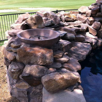 Wok Pot Waterfall