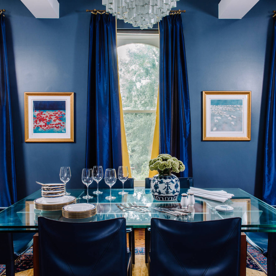 Dramatic Dining Room