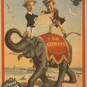"At gay Coney Island Musical Comedy Poster #3" Print