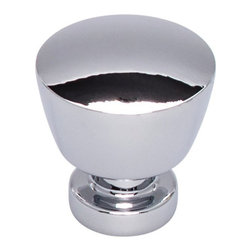 Top Knobs - Allendale Knob 1 1/8 Inch Polished Chrome - Cabinet And Drawer Knobs