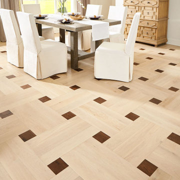 Mykonos Kalafati in Braided Pattern - Engineered Oak Hardwood