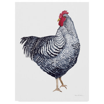 Kathleen Parr Mckenna 'Life On The Farm Chicken Element I' Canvas Art