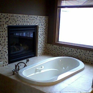 Fireplace Master Bathroom