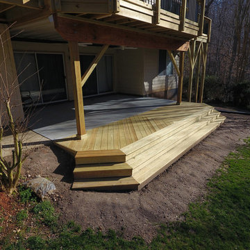 Customized Patio Expansion with TimberTech Dryspace