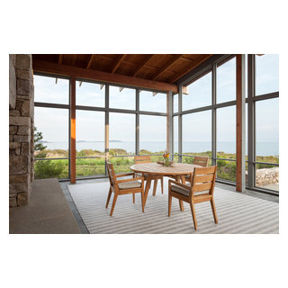Spurwink Retreat - Contemporary - Porch - Portland Maine - by Whitten ...