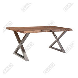 FERROUS X INDUSTRIAL TABLE - Home Office Furniture