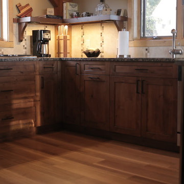 Timber Frame kitchen in NW Colorado