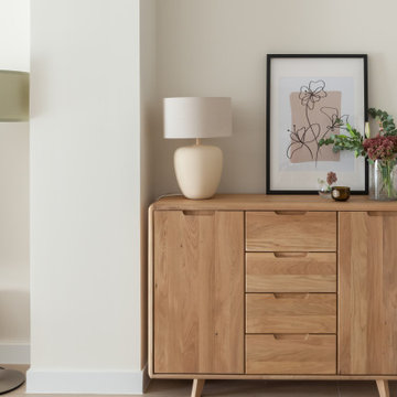 Proyecto de decoración en piso de obra nueva