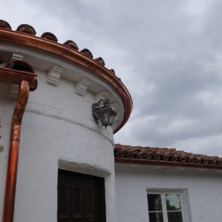 Radius Copper Half Round Gutter - Products
