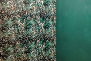 Example of a minimalist kitchen design in Other