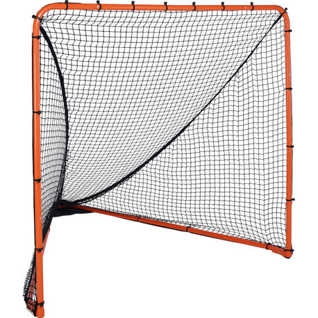 VEVOR 6'x6' Lacrosse Goal Net Folding Backyard Lacrosse Training Equipment Steel