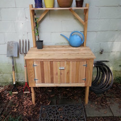 Cedar Potting Bench - Potting Benches