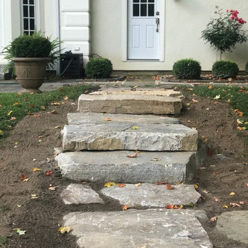 Natural Stone Steps & Walkway