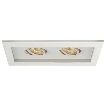 Low Voltage Multiple Two Light Trim, White