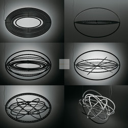 Artemide Copernico Suspension Lamp - Chandeliers