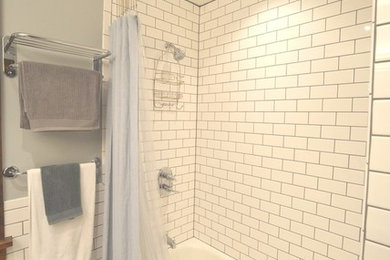 Inspiration for a craftsman bathroom remodel in Other
