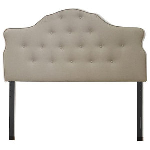 Kenneth Button Tufted Upholstered Arched Headboard - Transitional -  Headboards - by US Tamex | Houzz