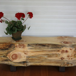 Pine Cant Bench - Indoor Benches