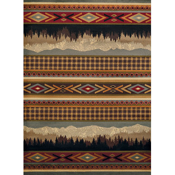 Affinity Spring Mountain Rug, Multi (750-06175), 1'10"x3'0"