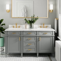 Moen Align Brushed Gold Two-Handle Bathroom Faucet - Contemporary ...