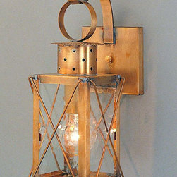 Dock Lantern - Copper Colonial Period Wall Lanterns - Wall Sconces