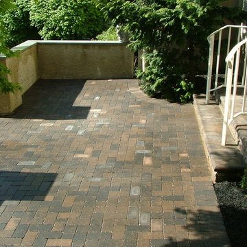 Paver Patio & Paver Veneer on Steps