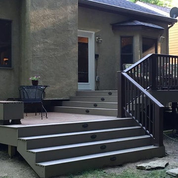 Composite Deck & Fire Pit