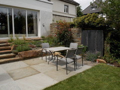 Verlegung Terrassenfliesen