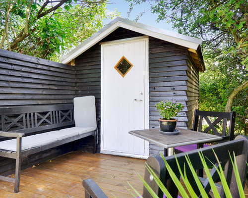 Scandinavian Garden Shed and Building Design Ideas, Renovations & Photos