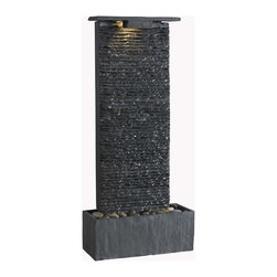 Bedrock Falls Tabletop Fountain - Indoor Fountains