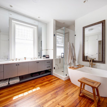 Master Bathoom and closet